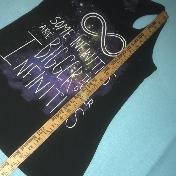 THE FAULT IN OUR STARS graphic muscle tank top 100% cotton size XS - Picture 5 of 8